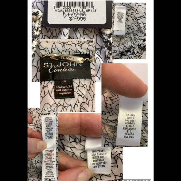 St.john COLLECTION Amour Embellished Tweed Jacket - Picture 4 of 15